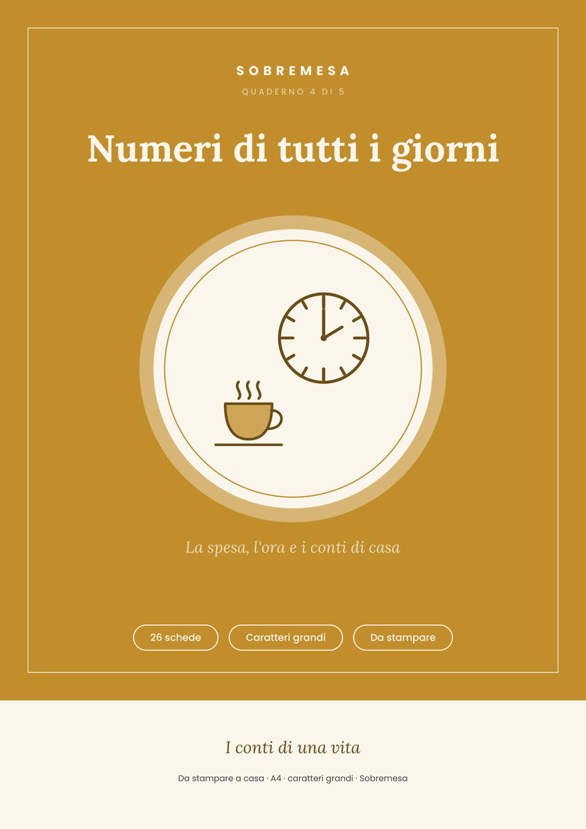 Portada de Numeri di tutti i giorni